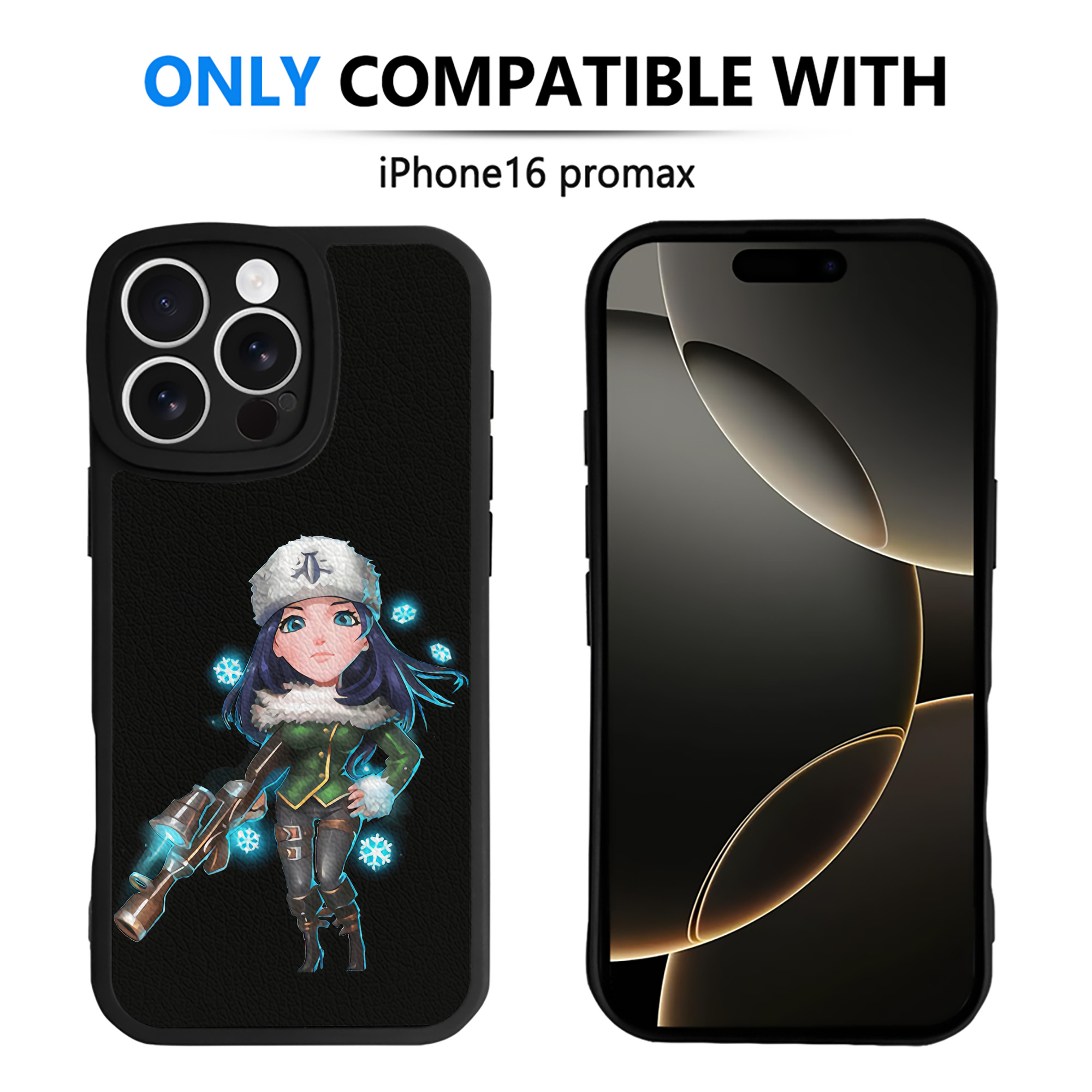 （画像用） リーグ・オブ・レジェンド League of Legends LOL 【iPhone 16シリーズ対応】シリコンスマホケース（レザー調） 材質：シリコン
